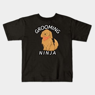 Grooming Ninja Kids T-Shirt